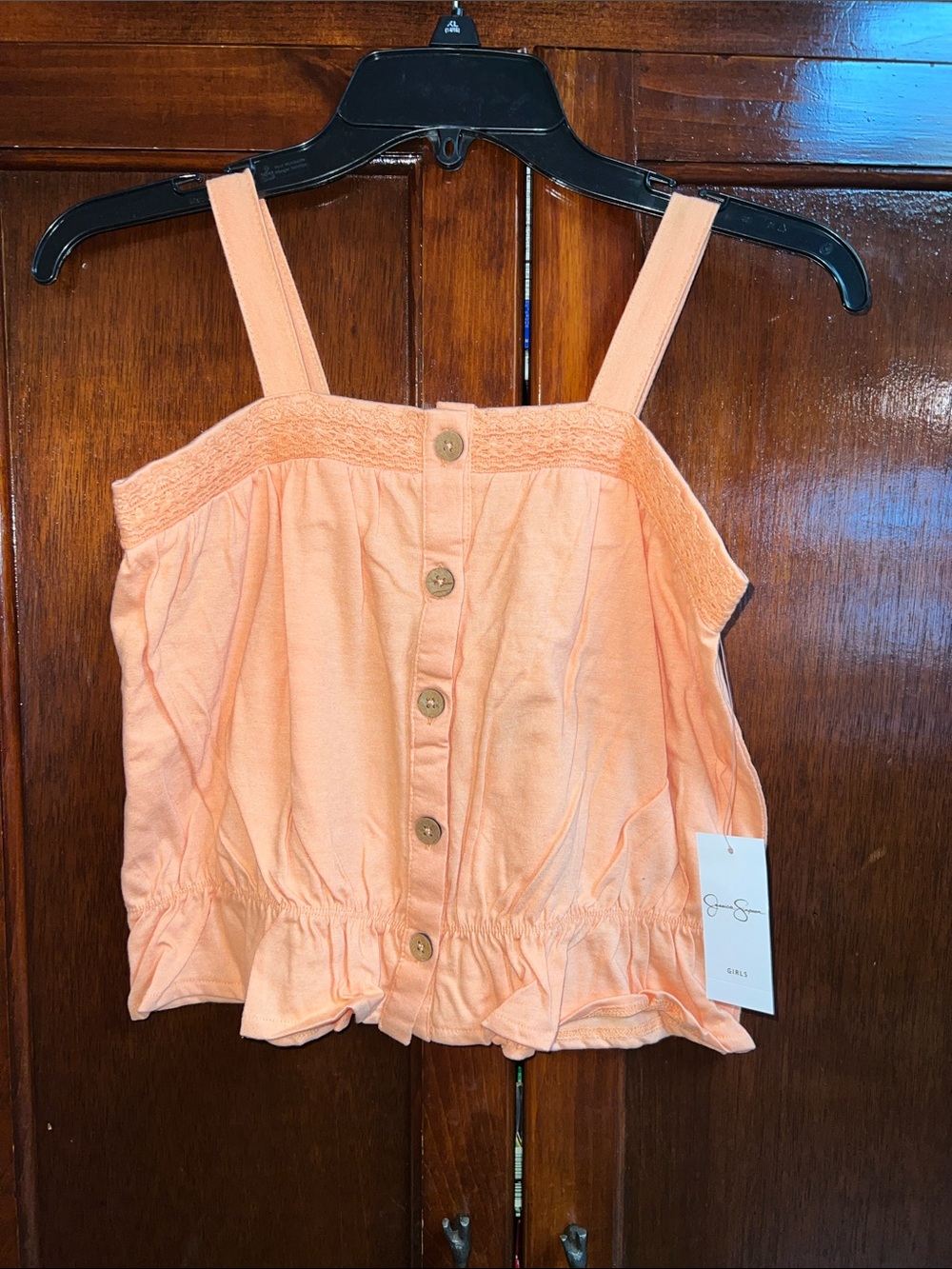 Girls size XL 14/16 Jessica Simpson brand, coral reef color NWT
